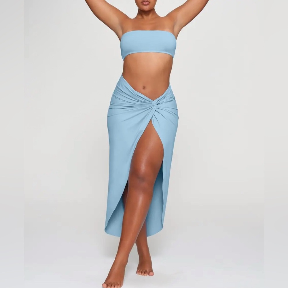 Skims Recycled Swim Sarong Skirt